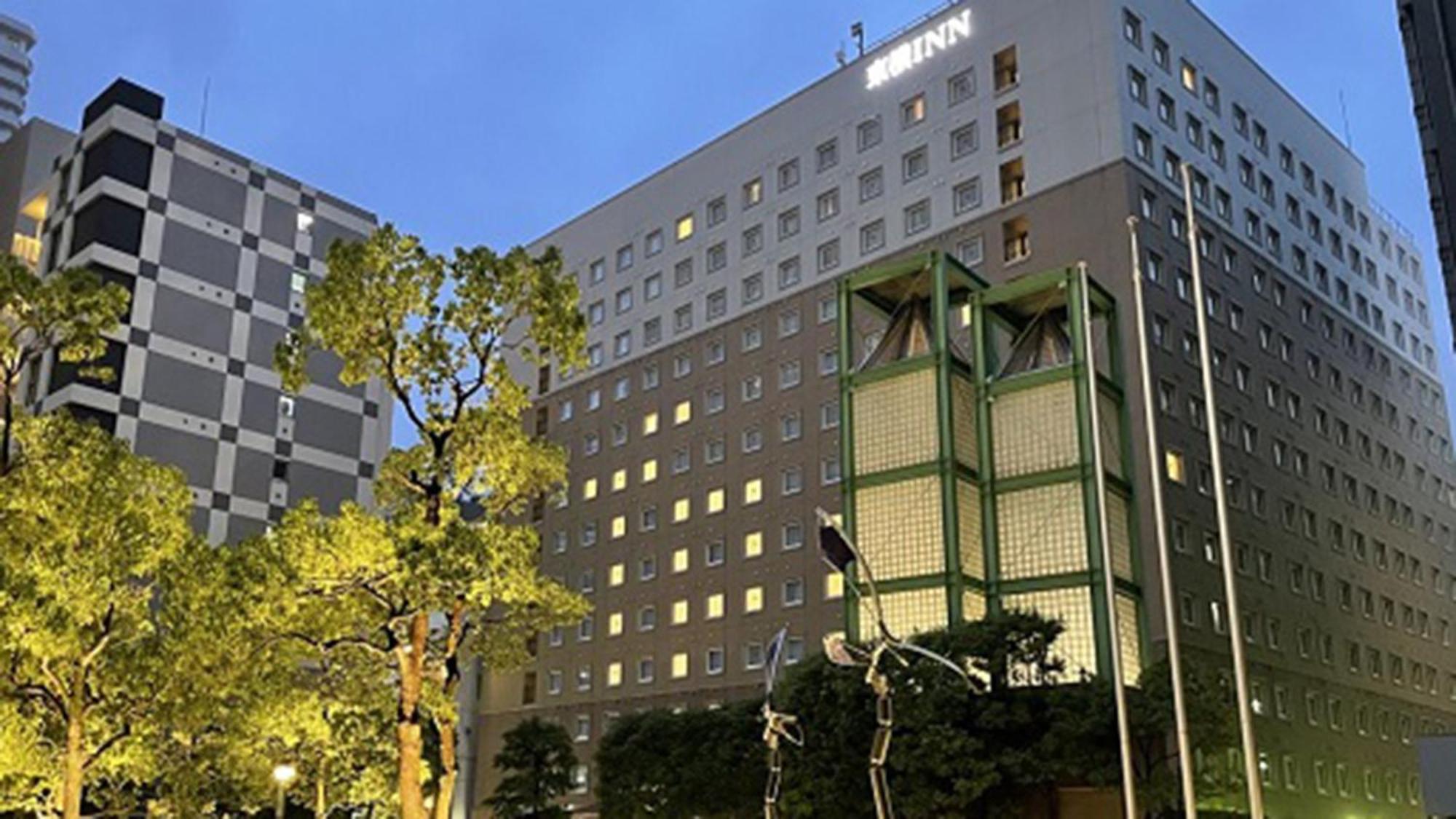 Toyoko Inn Tokyo Shinagawa Konan-Guchi Tennozu Isle Buitenkant foto