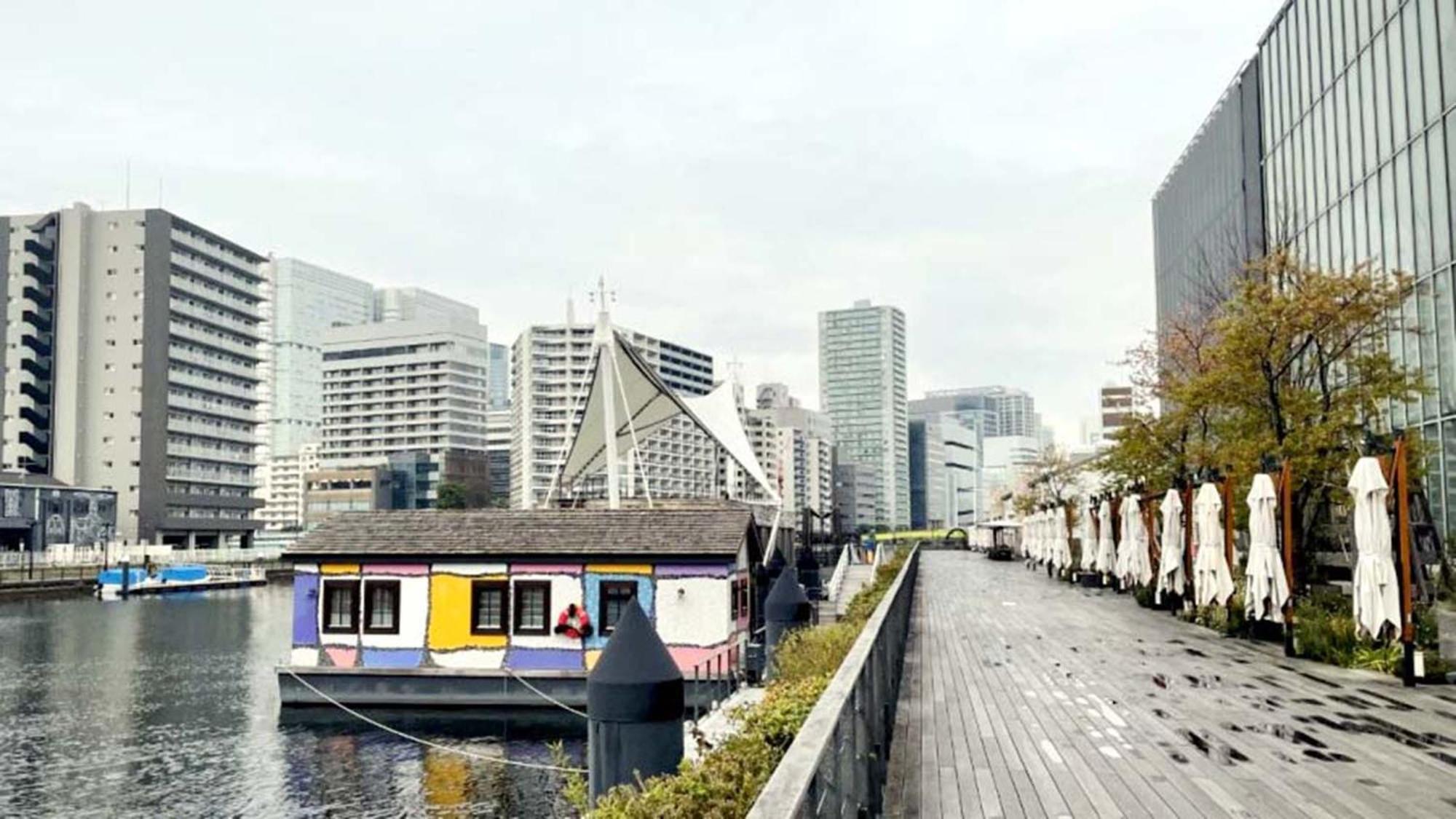 Toyoko Inn Tokyo Shinagawa Konan-Guchi Tennozu Isle Buitenkant foto